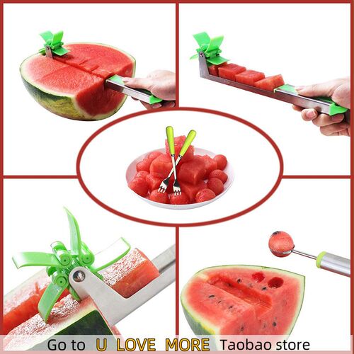 1PC Watermelon Slicer Cutter Stainless Steel Large Size Slic
