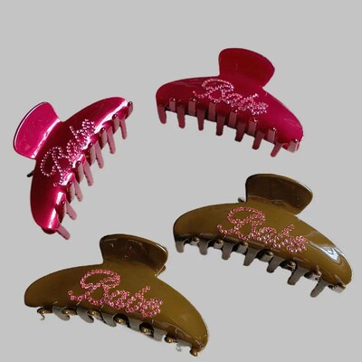 Korean New Fashion Acetic Acid 10.5CM Large Grab Clip Temper