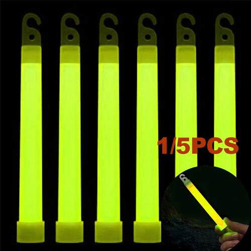 1/5pcs Survival Kit Military Glow Light Sticks Walking and H