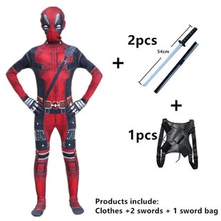 Kids Superhero Cosplay Costumes Deadpool Costume Superhero K