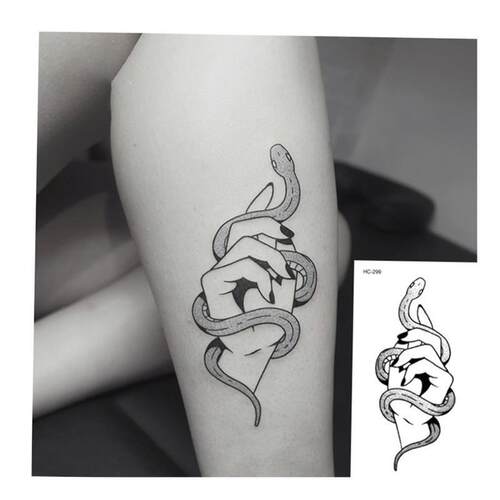 Rocooart Animal Waterproof Temporary Tattoo Sticker1