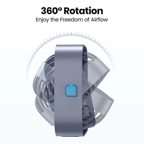 Small Personal USB Desk Fan,3 Speeds Portable Desktop Table