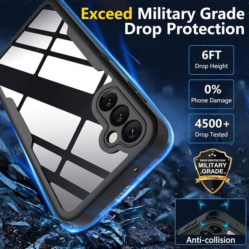 360 Full Body Sreen Protetor Transparent Case For  Galaxy A0 - 实物图