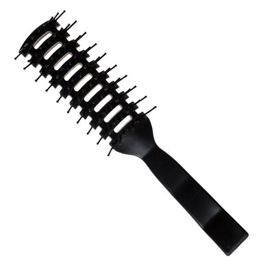 Plastic 9Row Comb for Men Home Salon Barber Shop Back Head f