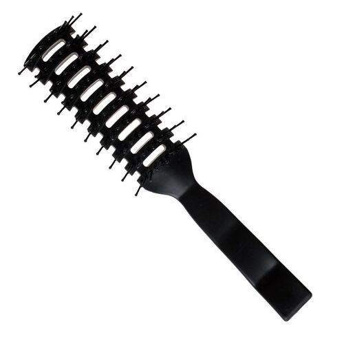 Plastic 9Row Comb for Men Home Salon Barber Shop Back Head f