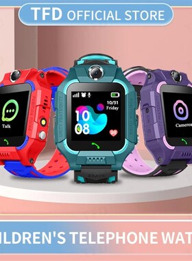Kids Smart Watch Sim SOS Waterproof Camera Location Tracker