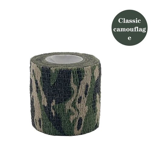 4.8m Camouflage Elastic Bandage Hunt Disguise Elastoplast Wr
