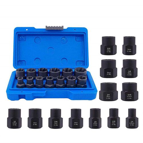 Bolt Extractor Hex Screw Sleeve Non-slip Damaged Nut Bolt Re