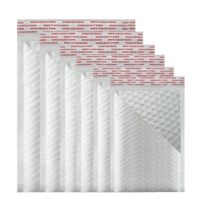 Retail 10 Shokproof White foam Envelope Bag Self sealing Fil