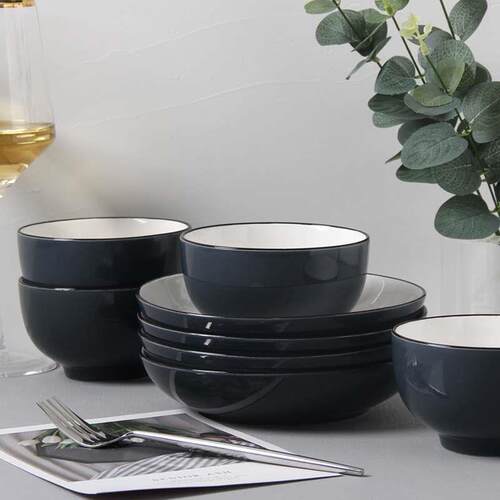 18-piece set of bowls and plates set of ceramic bowls 碗盘