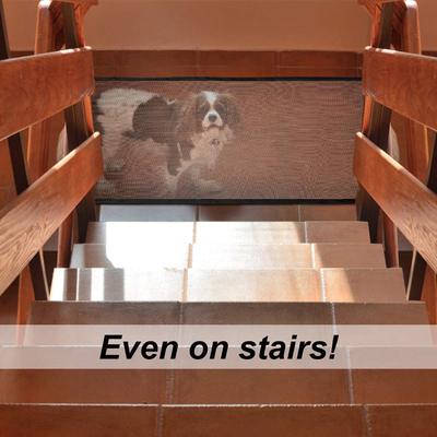 Dog Gate Ingenious Mesh Dog Fence For Indoor and Outdoor Saf