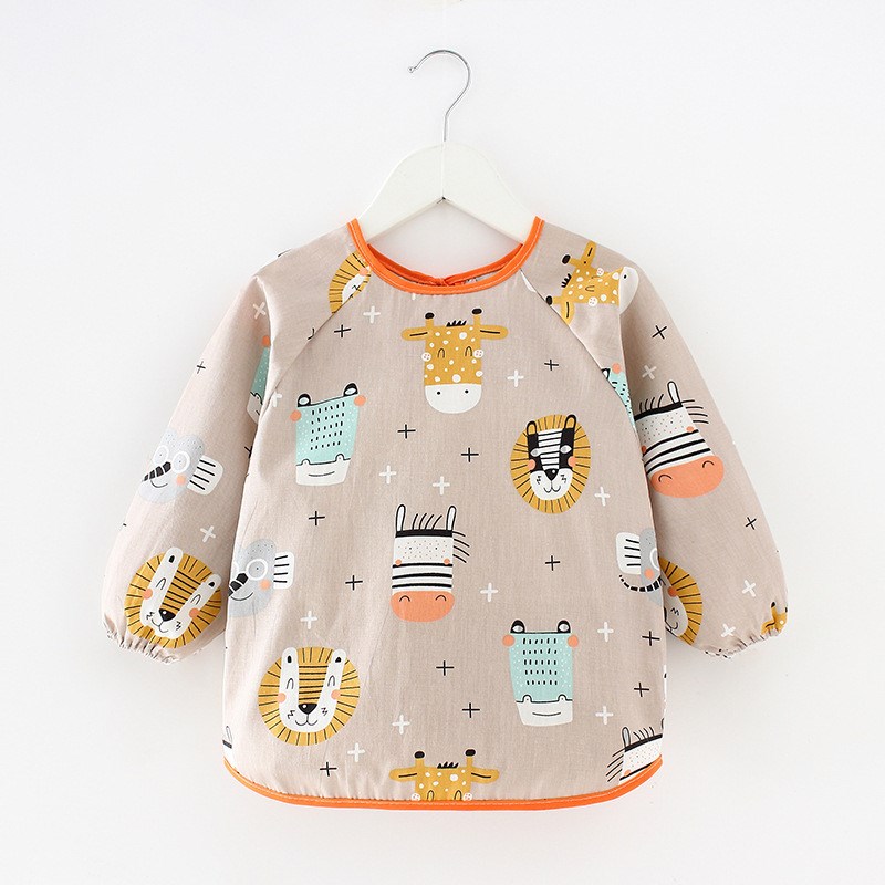 Cute Cartoon Baby Accessories Bibs Waterproof Colorful Infan图片