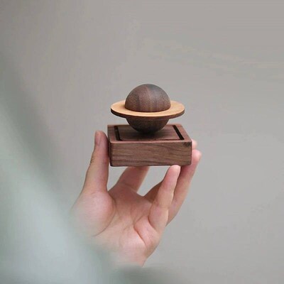 3D Planet Wooden Air Freshener Diffuser Home Aroma Diffuser