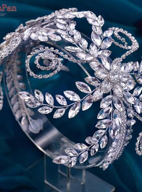 YouLaPan HP443 Crystal Headbands for Women Wedding Bride Hea