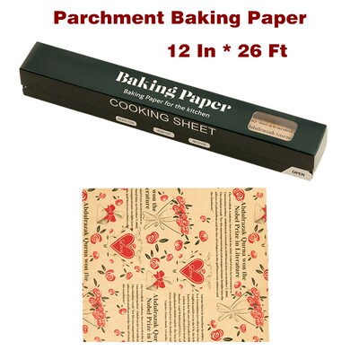 Parchment Baking Paper for Wrap Bread, Burger and Sandwich