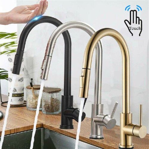 Hot Sale Sensor Kitchen Faucets Pull Out Black Kitchen