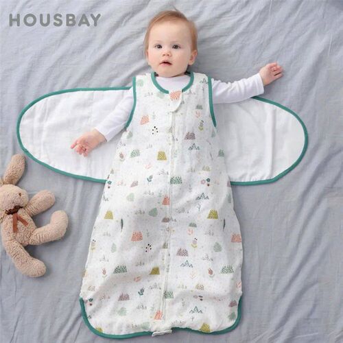 Baby Sleeping Bag Wearable Blanket Newborn Swaddle Wrap Sack