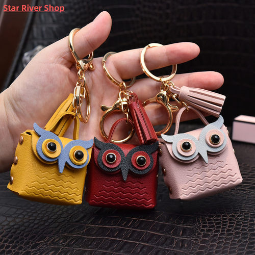 New Cute Owl Coin Purse Pu Leather Creative Mini Women Coin