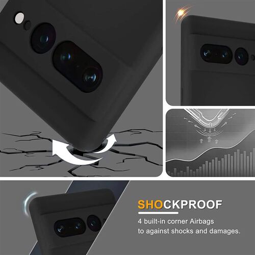For Google Pixel 7A Case Pixel 8 Pro 7A 7 ver Liquid Silicon