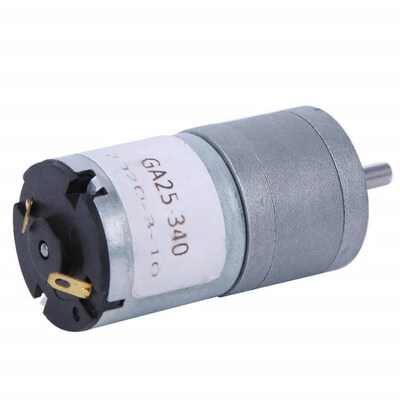 DC 12V Gear Motor High Torsion 25mm Shaft Diameter Electric
