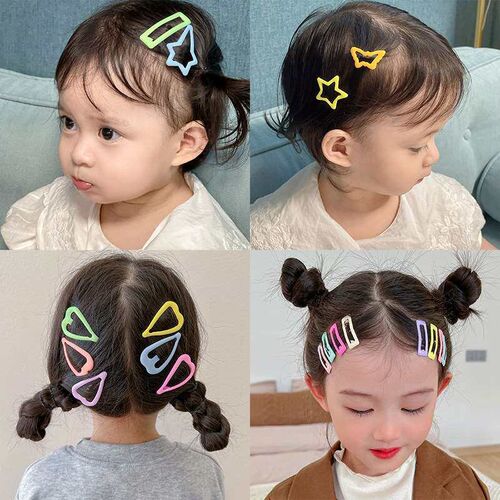 Childrens Cute Small BB Clip Broken Hair Girls Bangs Clip