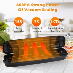 saengQ Vacuum Sealer Packaging Machine Food Vacuum Sealer Wi