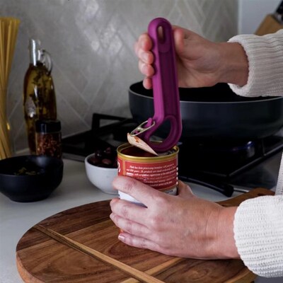 拉环开罐器Ring Pull Can Opener罐头开罐器环拉式开罐器轻松开罐