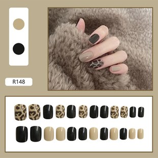 24/Pcs DIY Fake Nails French Finger Nail Art False Nail