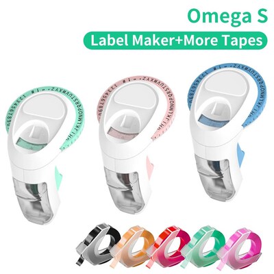 3D Label Printer 9mm Embossing 3D Label Tape Manual Labeller
