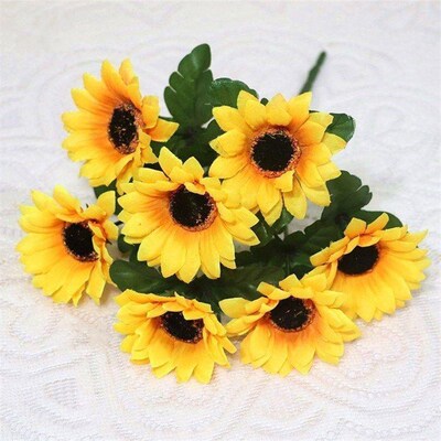 living room decoration, wedding flower art, fake flowers