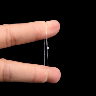 1000pcs/pack Transparent Hair Elastic Rope Rubber Band For