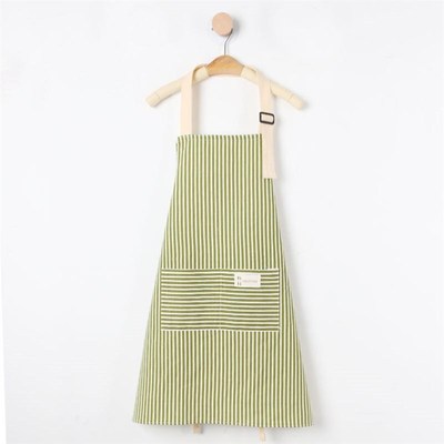 apron pinafore pinny Cotton linen cooking apron custom logo