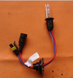 氙气灯泡 疝气钓鱼灯泡 强光灯黄白蓝光色温超亮灯泡灯壳