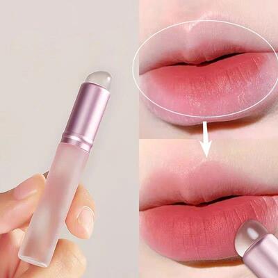 Mini Silicone Lip Makeup Brush Concealer Brushe With Cover L