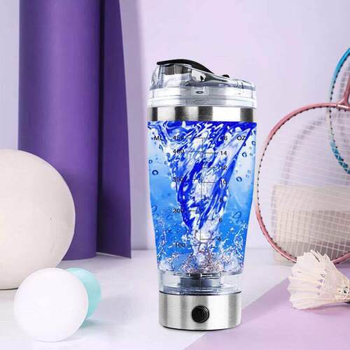 USB Rechargeable Electric Mixing Cup Portable Protein Powder