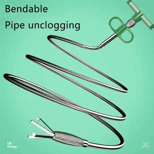 1pc Floor Sewer Dredge Device Sink Cleaning Hook Bathroom An