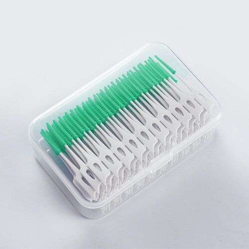 New Silicone Interdental Brushes Super Soft Dental Cleaning