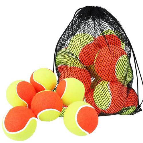 Tennis Balls for Kids 12pcs  Elastic Low Compression Pres