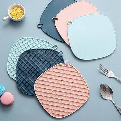Kitchen Placemats Mat Rubber Heat Resistant Drink Mat Table