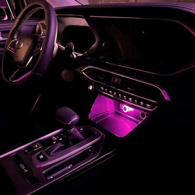 Portable Car USB Ambient Light Mini LED Decorative Atmospher