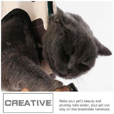 Pet Grooming for Cat Dog Cat Nail Clipper Hammock Nail