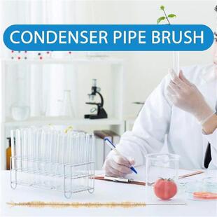 5 pcs Condenser Brush for Cleaning Spherical Laboratory