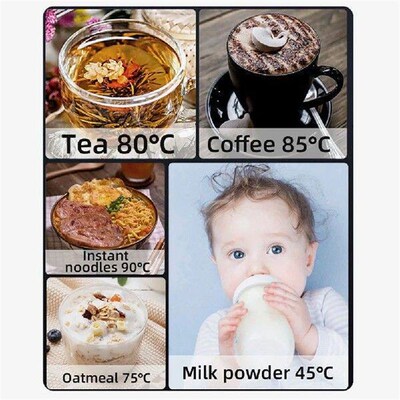 12V-24V Car Heated Smart Mug Digital LCD Display Coffee