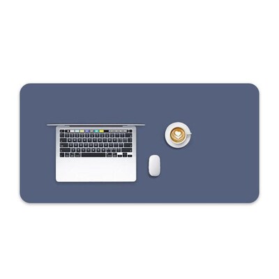 Large Size Office Desk Protector Mat PU Keyboard Mouse Pad