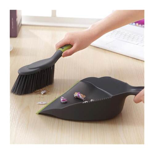 Mini Cleaning Dustpan and Brush Set Small Broom Dustpans Des