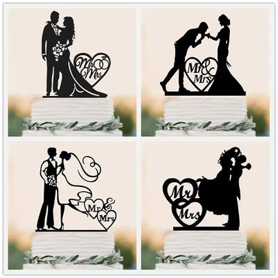 Acrylic Baking Decoration Happy Birthday Cake Topper  Weddin