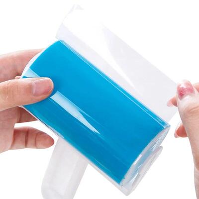 Washable Clothes Hair Sticky Roller Reusable Portable Home