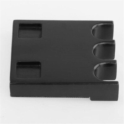 Pool Cue Holder Table Snooker Rod Rack Wooden Simple Black