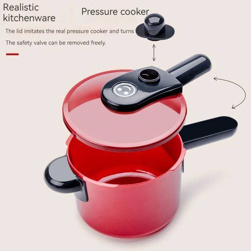 Simulation Pretend Play Kitchen Toy Cookware Set Cooking Foo
