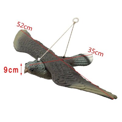 3D Fake Flying Falcon Hawk Bird Repellent Decoy Pest Control